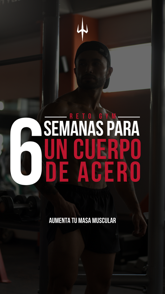 RETO CUERPO DE ACERO (AUMENTA TU MASA MUSCULAR EN 6 SEMANAS)